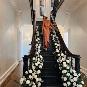 Revelry Steph Satin Dress